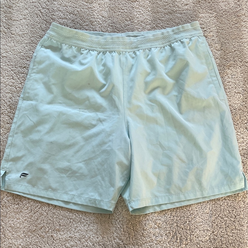 Fabletics Light Blue Shorts 7inch